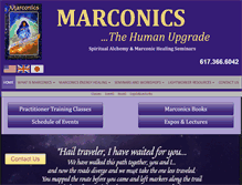 Tablet Screenshot of marconics.com